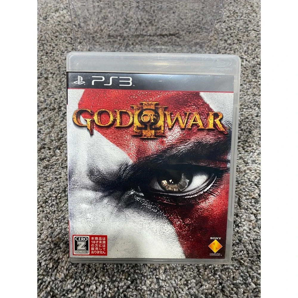 Video Game PS3 Action God of War III Sony NTSC-J Japan Import Excellent